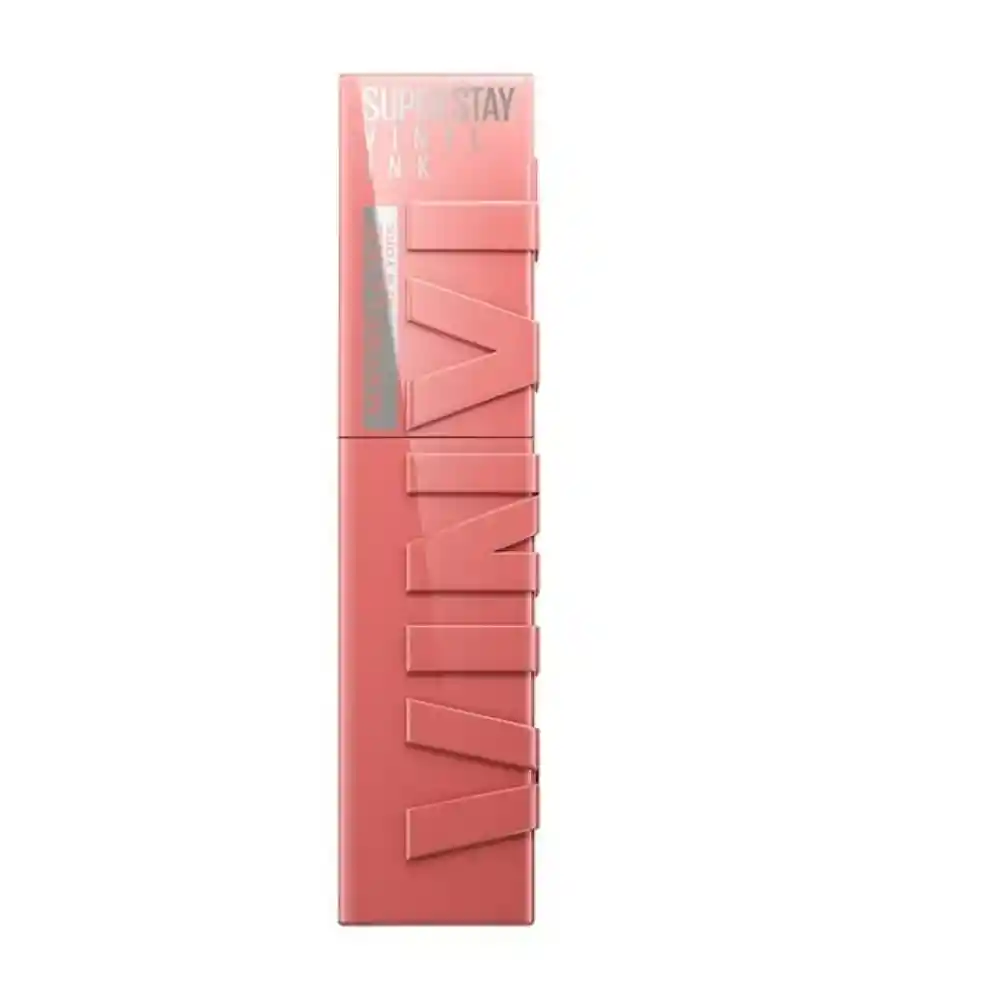 Labial Maybelline Superstay Vinyl Ink Tono 100 Charmed 4.2ml