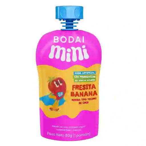 Mini Bodai Yogurt Fresita Banana - Bodai 500g