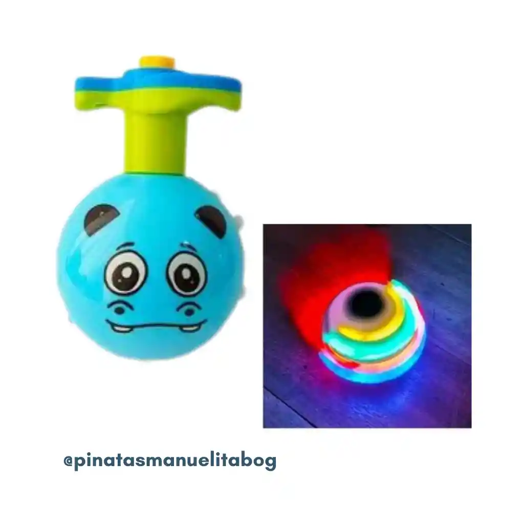 Trompo De Luz Dinosaurio