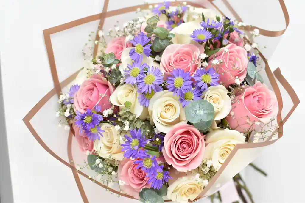 Bouquet De Tonos Pasteles