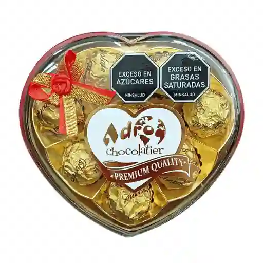 Chocolates Nacionales En Corazón X8