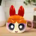 Mug Pocillo Chicas Superpoderosas Con Tapa Bombon
