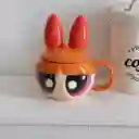 Mug Pocillo Chicas Superpoderosas Con Tapa Bombon