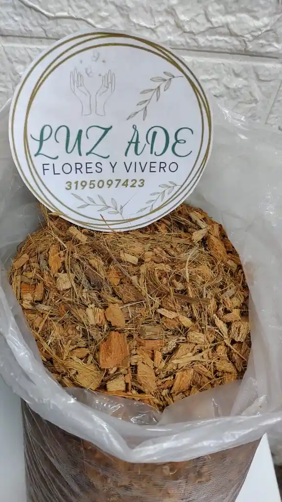 Chip De Coco Para Tus Plantas Paquete Grande