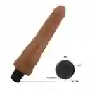 Vibrador Realista Alfredo 25 Cm Sliding Skin Chocolate