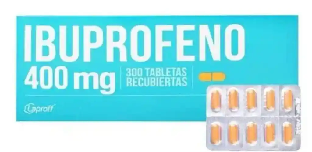Ibuprofeno 400 Blister X 10 Tabletas
