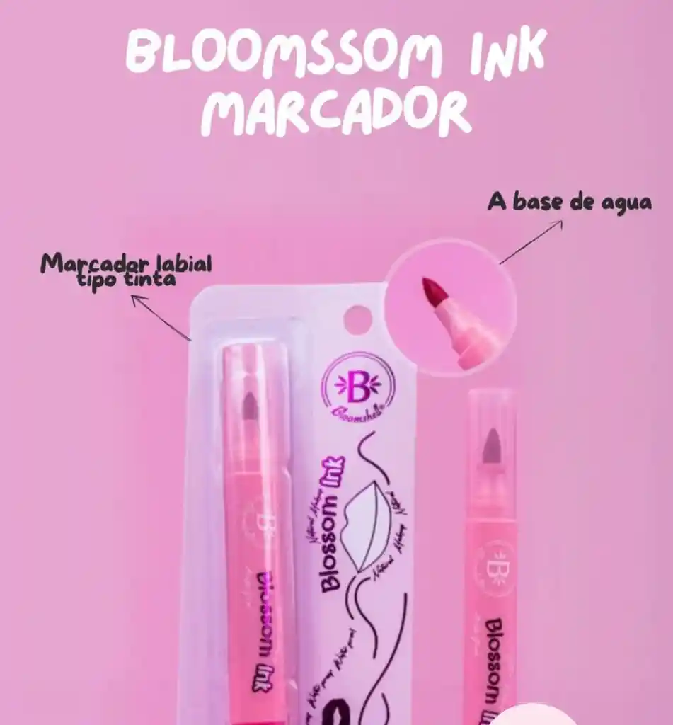 Tinta De Labios Tipo Marcador Bloomshell
