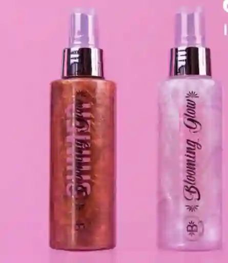 Iluminador En Spray O Shimmer Corporal Bloomshell