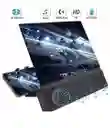 Amplificador De Imagen Lupa Celular 3d Bluetooth 12 Pulgadas