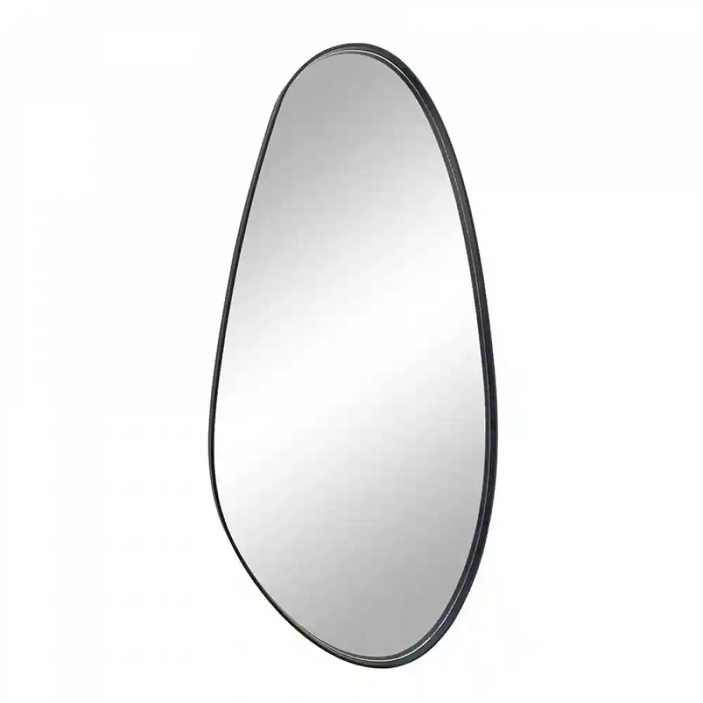 Espejo Concepts Oval Monocromia 50x100cm Negro