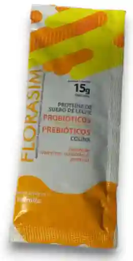 Florasim Probiotico X 1 Sobre Sabor A Vainilla