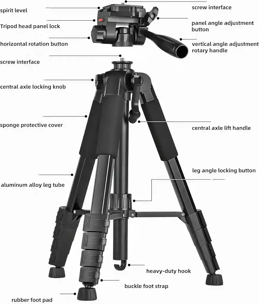 Tripode Proyector Gran Altura Angulo 360 Soporte Celular