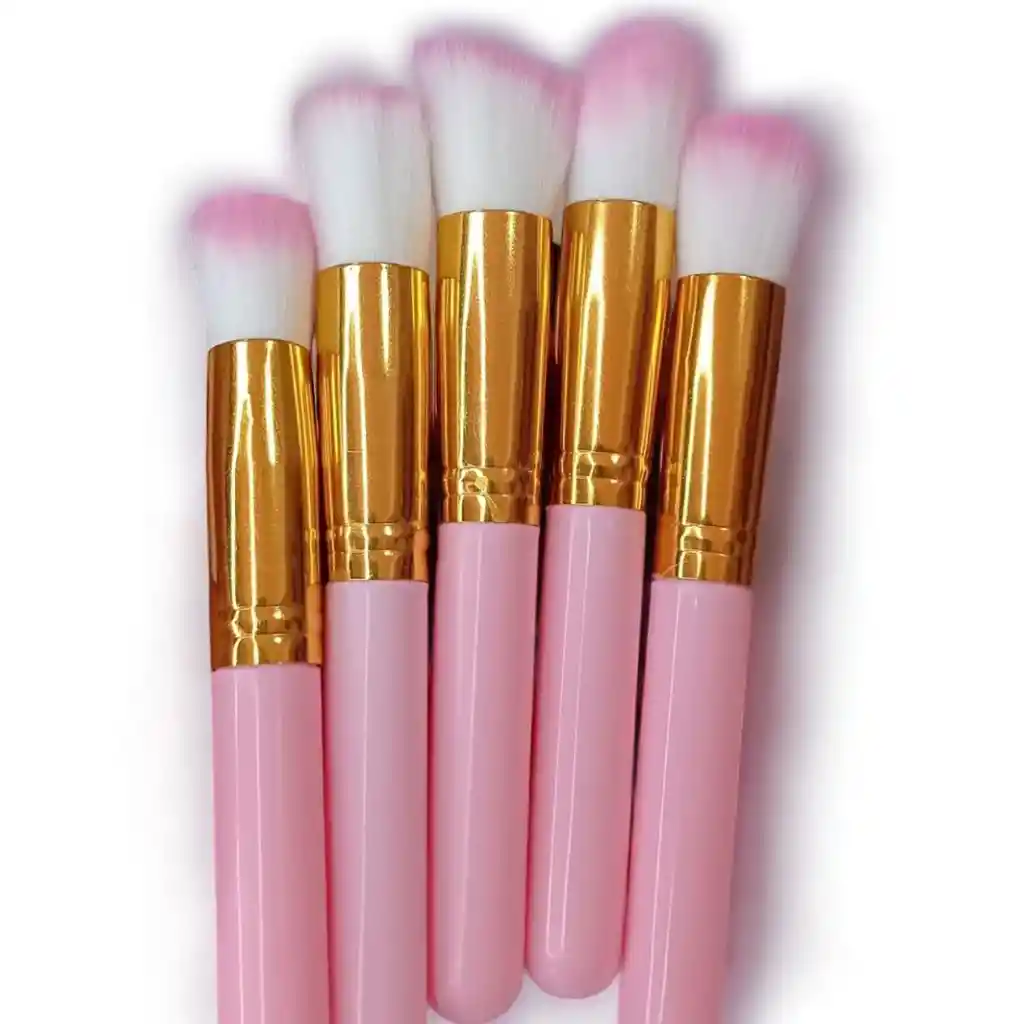 Kit De Brocha Kabuki X10