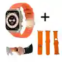 Reloj Inteligente Con Linterna Lg81 Ultra + Pulso De Cambio