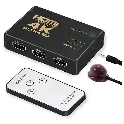 Switch Hdmi 3 X 1 (3 Entradas 1 Salida) 4k