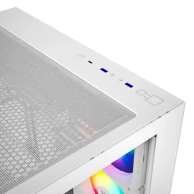Chasis Xyz Tesseract X Blanca 7.fan Argb 120mm