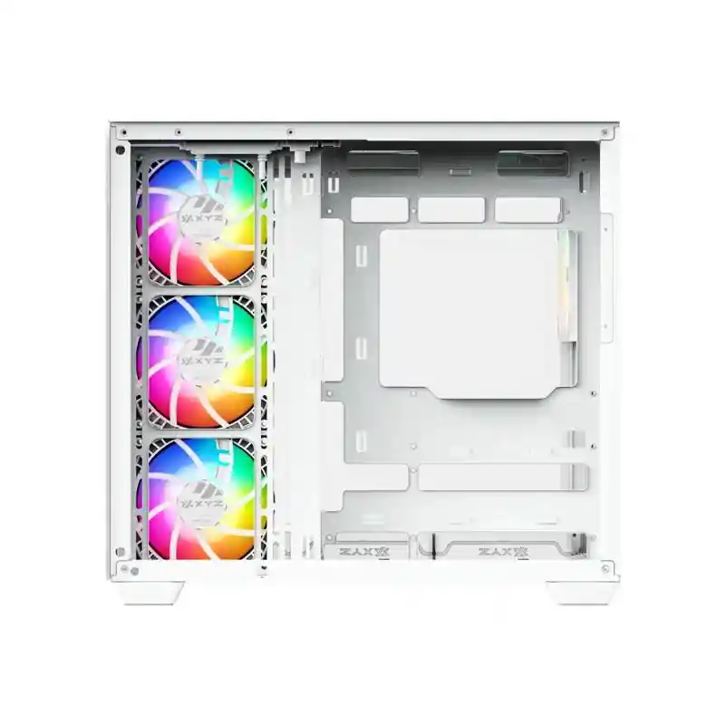 Chasis Xyz Tesseract X Blanca 7.fan Argb 120mm