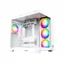 Chasis Xyz Tesseract X Blanca 7.fan Argb 120mm