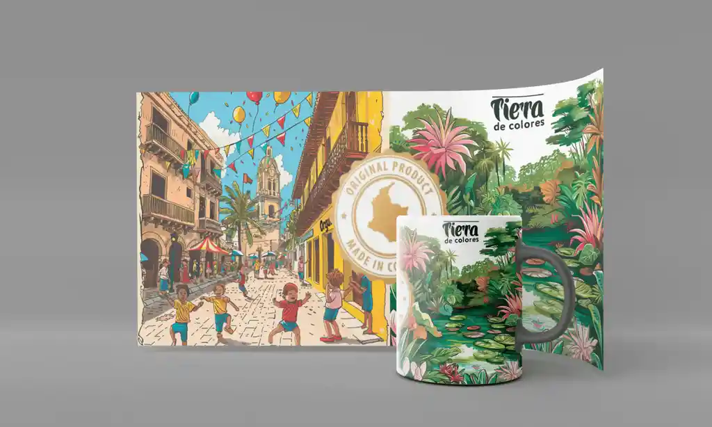 Pocillo Colección Colombia – Diseño 10