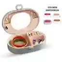 Mini Joyero De Lujo Organizador De Joyas Moño Con Espejo