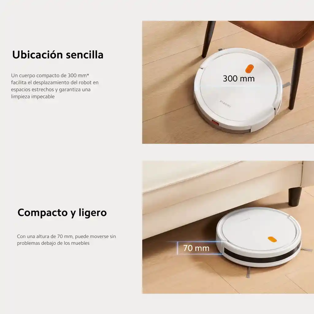 Xiaomi Robot Vacuum E5 Aspiradora Y Trapeadora Inteligente