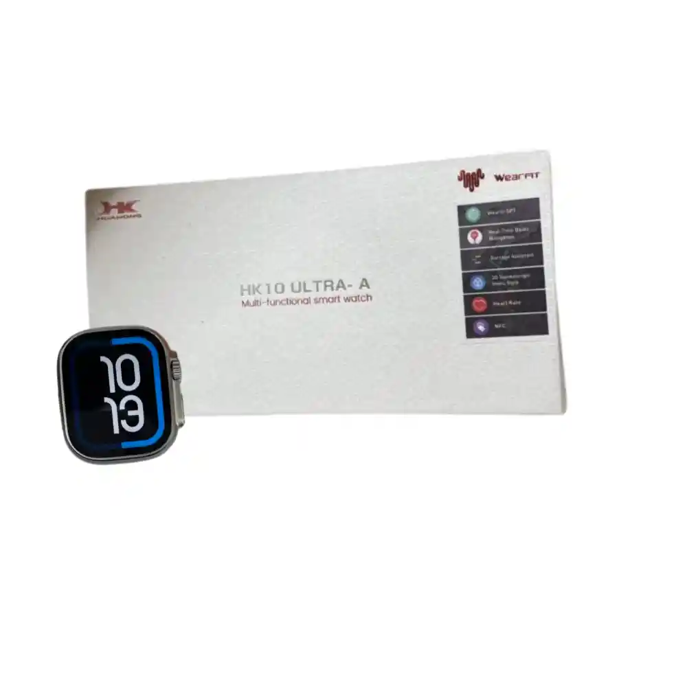 Reloj Inteligente Hk10 Ultra - A Serie 10 Chatgpt Watch Nf Con 2 Correas