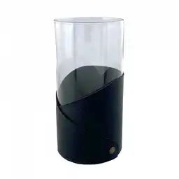 Florero Concepts Monocromia 7x15x7cm Blanco Negro