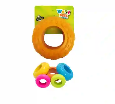 Juguete Perro Rueda Maciza Pequeña