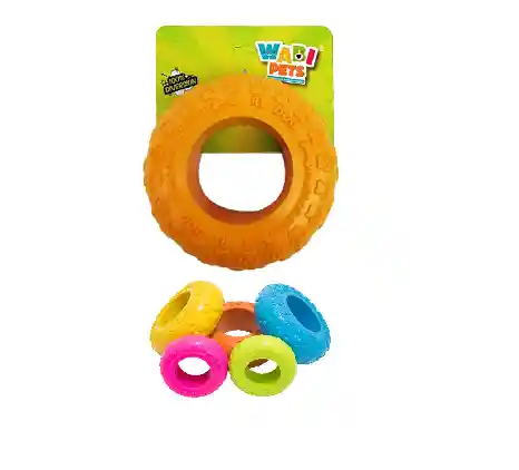 Juguete Perro Rueda Maciza Pequeña