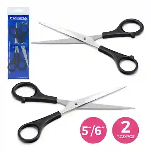 2 Tijeras Para Peluquería, Corte Profesional, Acabados Uniformes