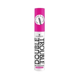 Pestañina Essence Double Trouble Voluminizadora Extra Negra 12ml