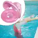 Flotador De Natación Mar Para Bebes Cubierta De Proteccion, Rosado