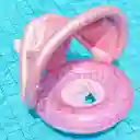 Flotador De Natación Mar Para Bebes Cubierta De Proteccion, Rosado