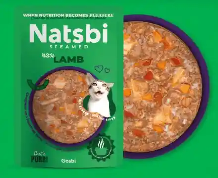 Natsbi Cat Steamed Lamb 80 Gr