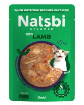 Natsbi Cat Steamed Lamb 80 Gr