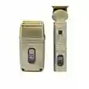 Combo Patillera + Maquina De Afeitar Shaver Vgr - 649
