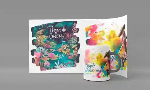 Pocillo Colección Colombia – Diseño 22