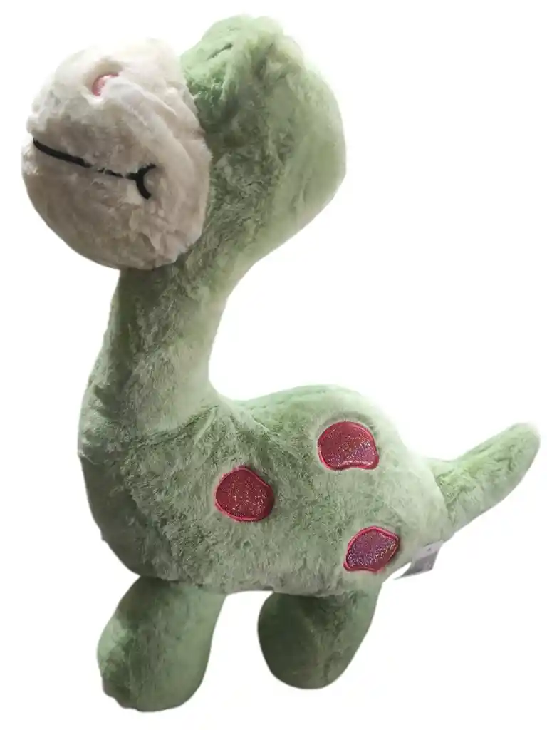 Peluche Dinosaurio Grande 52 Cm Verde Claro