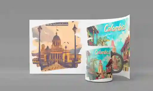 Pocillo Colección Colombia – Diseño 25