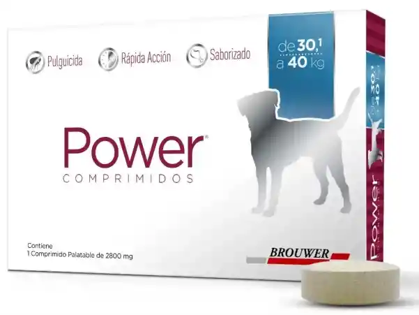 Antipulgas Power Para Perros 30 - 40 Kg X 1 Tableta
