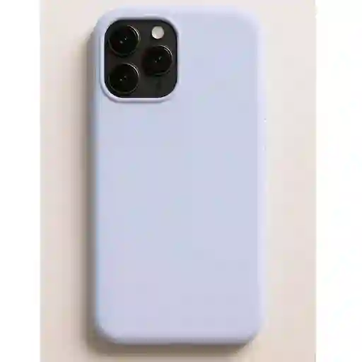 Silicon Case Iphone 16 Pro Max Azul Clarito