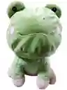 Peluche De Cerdito Con Gorrito De Rana De 25 Cm