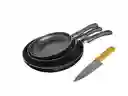 Set Sartenes Antiadherentes + Cuchillo