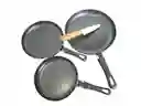 Set Sartenes Antiadherentes + Cuchillo