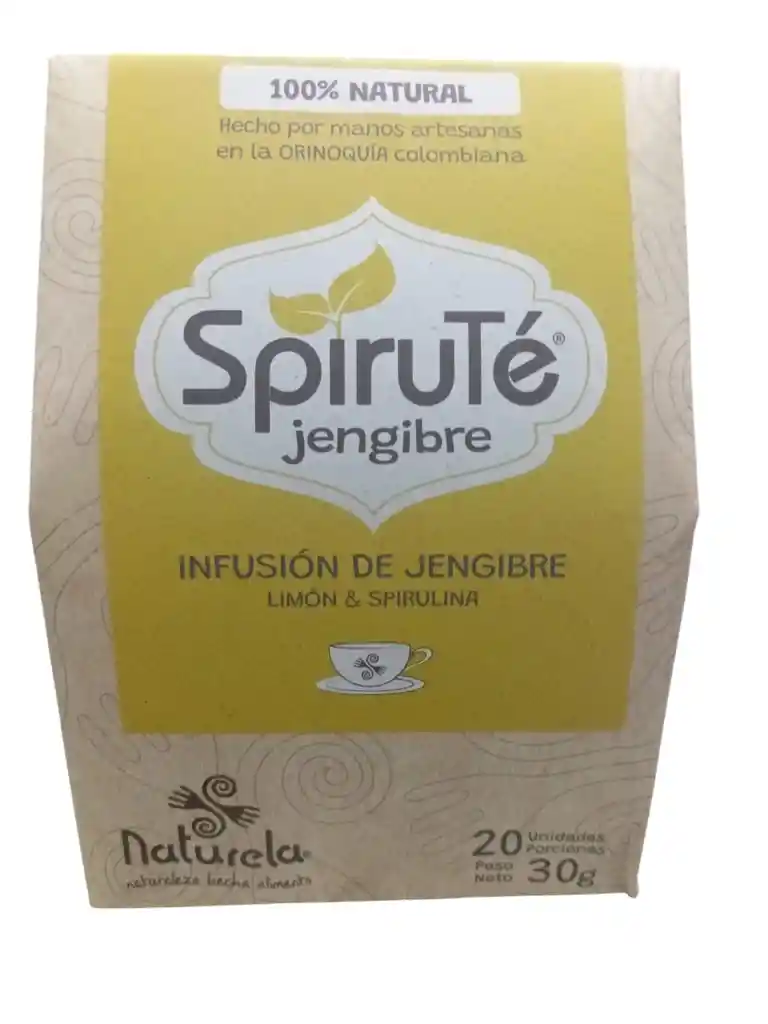 Spirute Jengibre X 20 Und Naturela