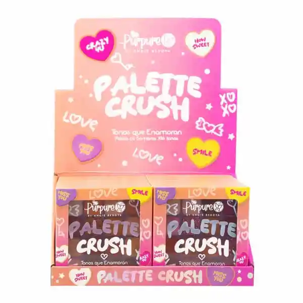 Paleta De Sombras Palette Crush Purpure 02