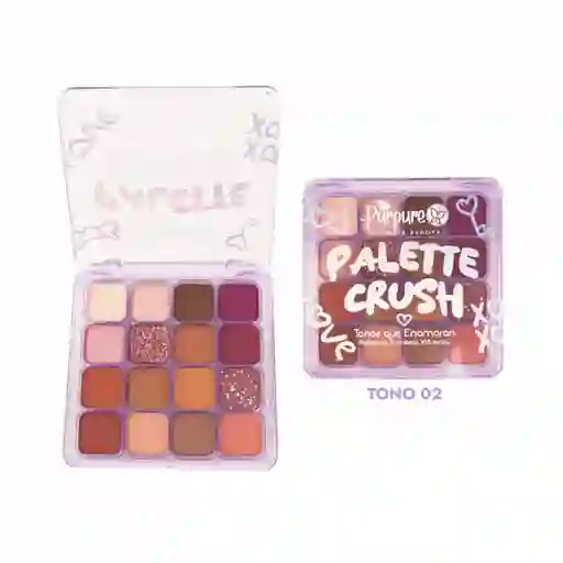 Paleta De Sombras Palette Crush Purpure 02