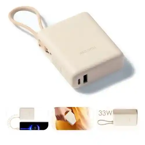 Banco De Poder Xiaomi 10000mah 33w Carga Rápida 59602