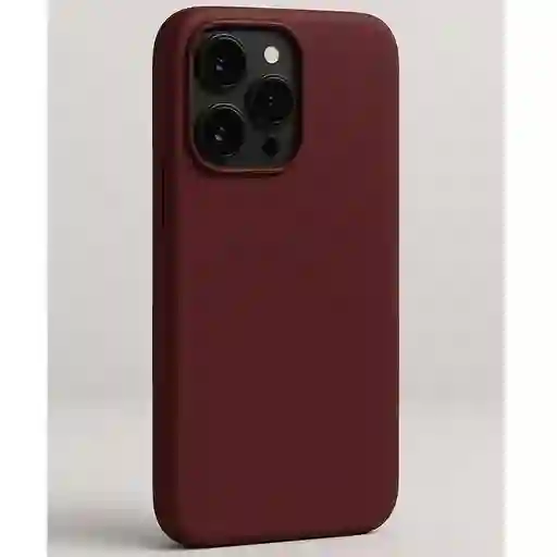 Silicon Case Iphone 16 Pro Vinotinto