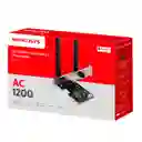 Adaptador De Red Pcie Wifi Bluetooth Ac1200 Mercusys Ma30e